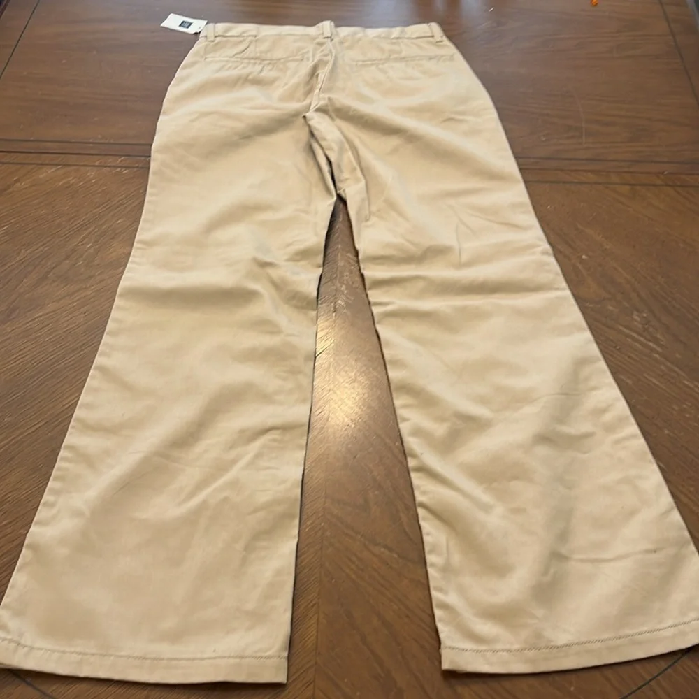 NWT Gap kids stain resistant wide leg trousers size 16 29” inseam